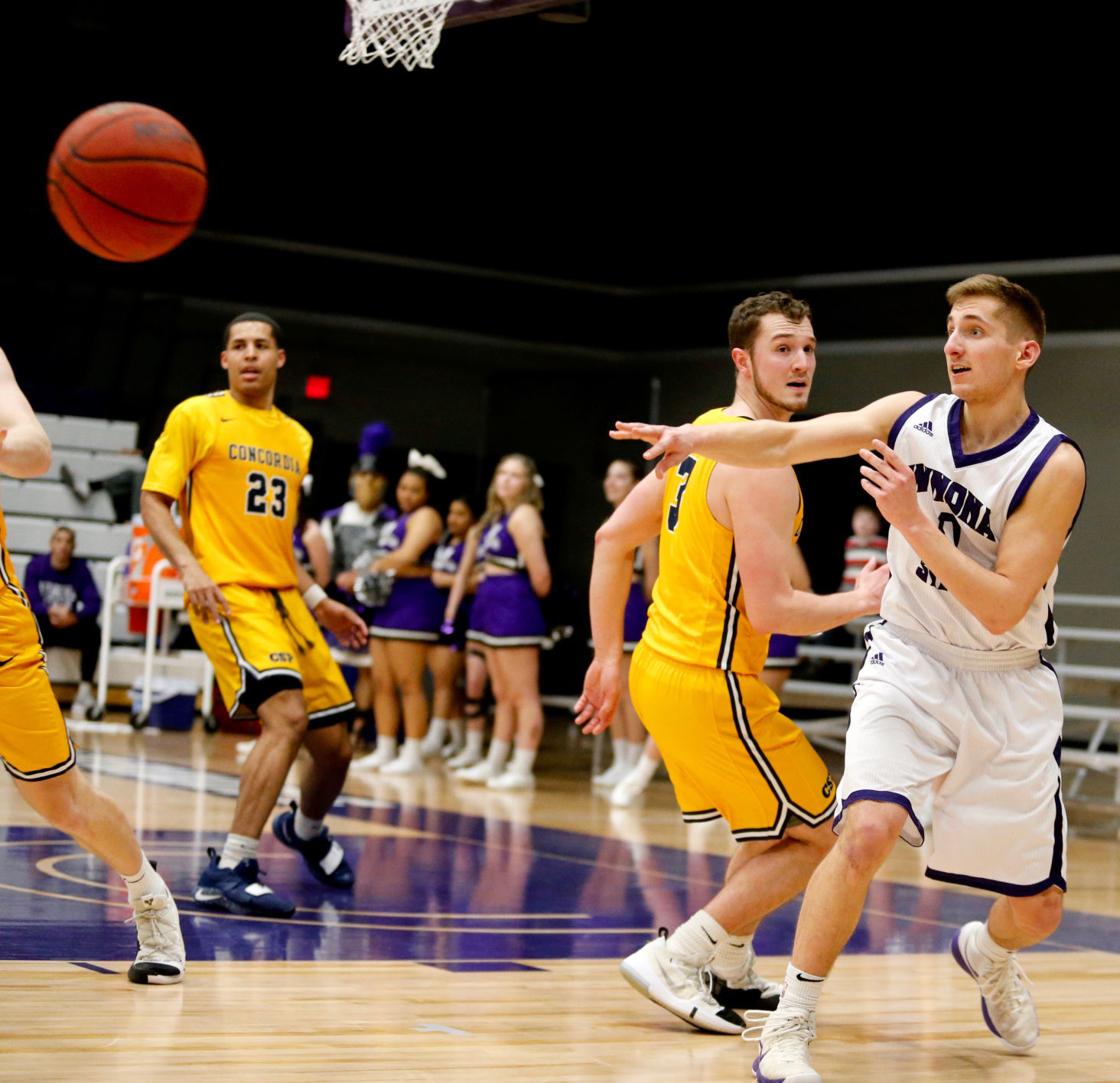 WSU MBB vs Concordia 5